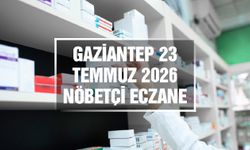 Gaziantep Nöbetçi Eczane | 23 Temmuz 2026 Perşembe