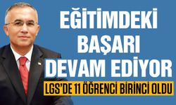 Gaziantep’in eğitimdeki başarısı devam ediyor! LGS’de 11 birinci…