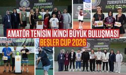 Gaziantep'te amatör tenisin ikinci büyük buluşması: Beşler Cup 2026