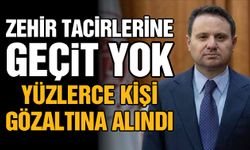 Gaziantep’te dev Narko Kapan operasyonu! Yüzlerce kişi gözaltına alındı