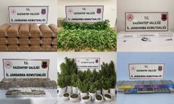 Gaziantep’te jandarmadan 243 uyuşturucu ve kaçakçılık olayına müdahale