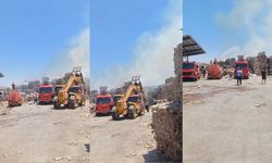 Gaziantep’te kağıt fabrikasında yangın