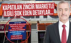 Gaziantep’te kapatılan zincir marketle ilgili şok eden detaylar…