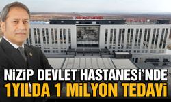 Gaziantep’te Nizip Devlet Hastanesi 1 yılda 1 milyon tedaviyi aştı