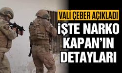 Gaziantep’teki Narko Kapan operasyonunun detaylarını Vali Çeber açıkladı