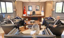 ASELSAN heyetinden GAÜN rektörü Doğan’a ziyaret