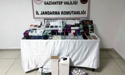 Gaziantep’te iş yerine şok baskın! 1,5 milyon TL’lik kaçak ürün ele geçirildi