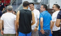 Yılmaz’dan Gaziantep Basketbol’a moral ziyareti