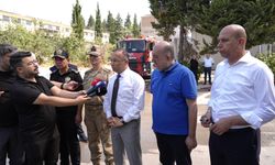 Gaziantep’te tekstil fabrikasında yangın! Vali Çeber, incelemelerde bulundu