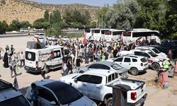 "Filistin Konvoyu" Mardin'e ulaştı