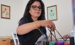Gaziantep'te öğrendiği ebru sanatını Almanya'da yaşatacak