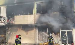 Gaziantep'te korkutan iş yeri yangını