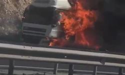 Gaziantep'te tır alev alev yandı (VİDEOHABER)
