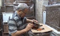 Gaziantep’te unutulmaya yüz tutmuş mesleği yaşatıyor