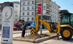 Gaziantep Araban’da trafik ışıklandırma çalışması başlattı