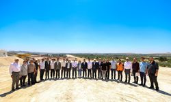 Başkan Şahin, çalışmaları yerinde inceledi! Yol çalışmalarında yüzde 35 tamamlandı