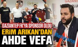 Erim Arıkan’dan ahde vefa! Gaziantep FK’ya sponsor oldu…