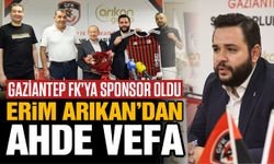 Erim Arıkan’dan ahde vefa! Gaziantep FK’ya sponsor oldu…