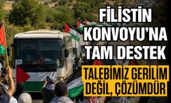 Gaziantep Kudüs Platformu’ndan Filistin Konvoyu’na tam destek