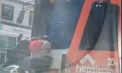 Gaziantep’te çocukların tehlikeli yolculuğu! İşte o anlar
