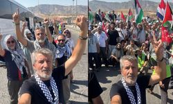 Gazze’deki ablukayı kırmak için yola çıkmışlardı! Uluslararası Filistin Konvoyuna engel!