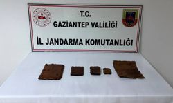 Gaziantep’te tarihi eser kaçakçılarına suçüstü!