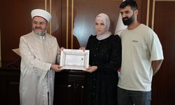 Almanya’dan geldi, Gaziantep’te Müslüman oldu…
