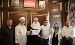 Gaziantep’te Sultan 2. Abdülhamid'in hayatından etkilendi! Alman kadın Müslüman oldu