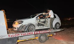 Adıyaman'da bir garip olay! Kaza yapınca aracı bırakıp kaçtılar...