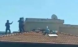 Gaziantep’te yürekleri ağza getiren olay! Bina çatısı ringe döndü… İşte o anlar