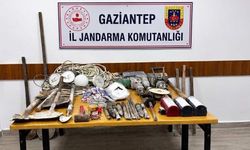 Gaziantep'te kaçak kazı yapanlara suçüstü! 4 şahıs yakalandı