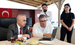 GAÜN Rektörü Doğan, Gerçin Höyük Kazısı çalışmaları hakkında bilgi aldı