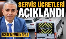 Gaziantep’te servis ücretleri açıklandı! Esnaf tepkili… İşte servis ücretleri