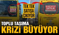 Gaziantep’te toplu taşıma krizi büyüyor! Tek tek satışa çıkıyor