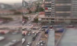 Manav esnafı arasında sopalı kavga! O anlar kamerada