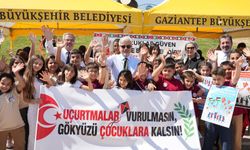 Gaziantep’te anlamlı etkinlik! Gazzeli çocuklar unutulmadı