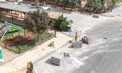 Gaziantep’te kaldırımlar yenileniyor! Çalışmalar aralıksız sürüyor…