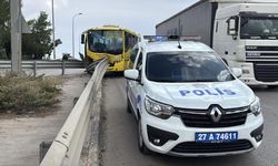 Gaziantep'te feci kaza! Halk otobüsü demir bariyerlere çarptı: Yaralılar var…