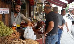 Gaziantep’te kış geldi, vatandaşlar aktarlara akın etti
