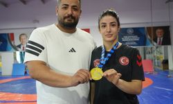 Babası ‘erkek sporu’ diyerek karşı çıkmıştı! Gaziantepli Sema, Balkan Şampiyonu oldu