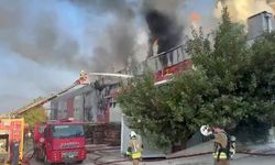 Mobilya fabrikası alevlere teslim oldu!