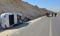 Gaziantep'te feci kaza can aldı! Otomobille çarpışan motosikletli hayatını kaybetti