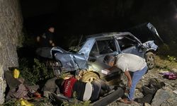 Gaziantep plakalı otomobil Osmaniye’de köprüden uçtu: 1 yaralı