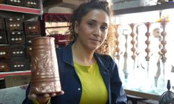 Gaziantepli kadın usta, erkeklere taş çıkartıyor…