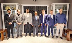 Akademik heyetten Rektör Doğan'a teşekkür ziyareti! Yeni planlamalar ele alındı