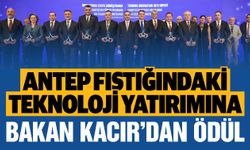 Bakan Kacır’dan Gaziantep Ticaret Borsası’na ödül