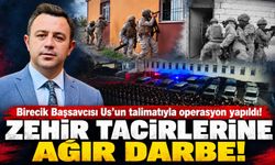 Birecik Başsavcılığı koordinasyonunda dev operasyon! Bakanlıktan Başsavcı Us’a tebrik…