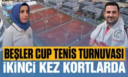 Beşler Cup Tenis Turnuvası ikinci kez kortlara çıkıyor