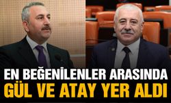 Bölgenin en beğenilen milletvekilleri listesinde Gaziantep’ten 2 isim