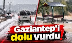 Gaziantep’i dolu vurdu! İşte o anlar